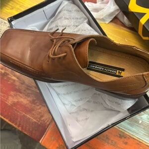 Stacy Adams Men's Tan Leather Oxfords